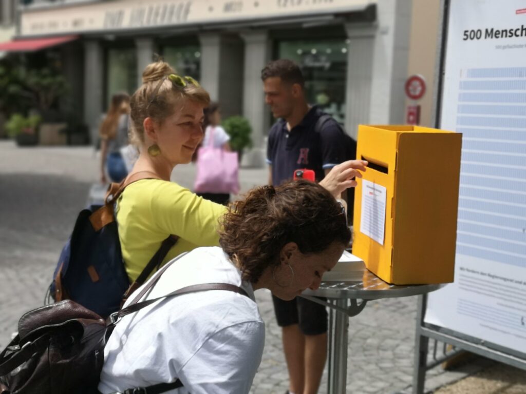 Kantonaler Flüchtlingstag in Aarau, 20. Juni 2020