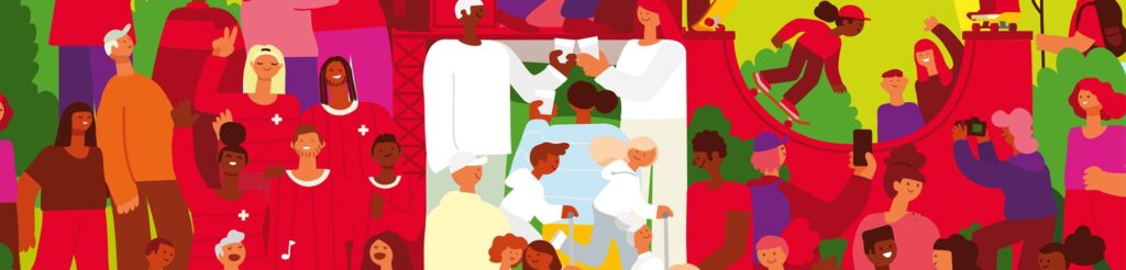 Flüchtlingstage Aargau, 21. und 22. Juni 2025: Zusammen leben – zusammen wachsen. Wir können Integration – schreiben wir die Erfolgsgeschichte weiter.