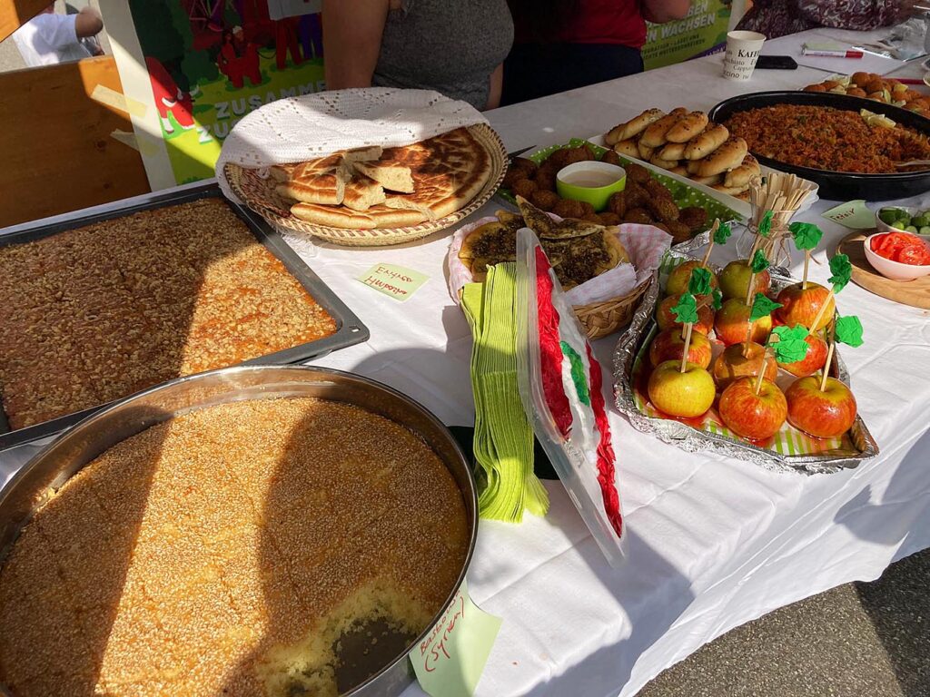 Flüchtlingstag am Unterkulmer Samstagsmarkt (Aargau Süd), 14. Juni 2025